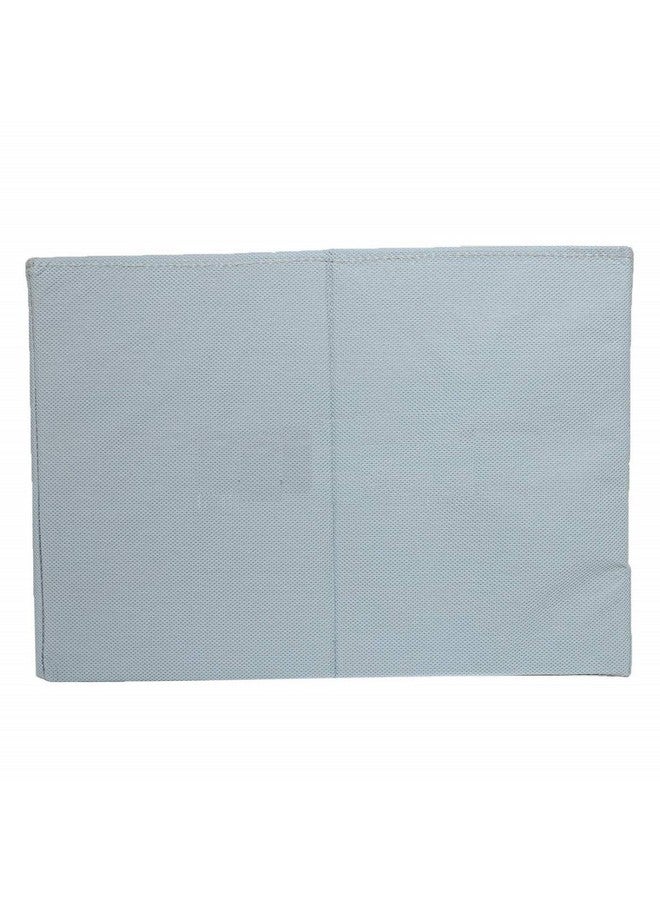 Kuber Industries Stylish Shirt Organizer for Wardrobe|Foldable Non Woven Shirt Stacker|Drawer Storage Unit For Closet Cuboard|Clothes Storage box|Pack of 4 (Grey) - Image 4