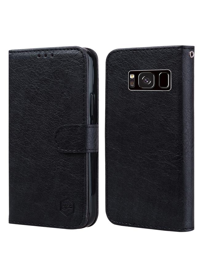 S-TOP Case For Samsung Galaxy S8 Skin Feeling Oil Leather Texture PU + TPU Phone Case - Image 1