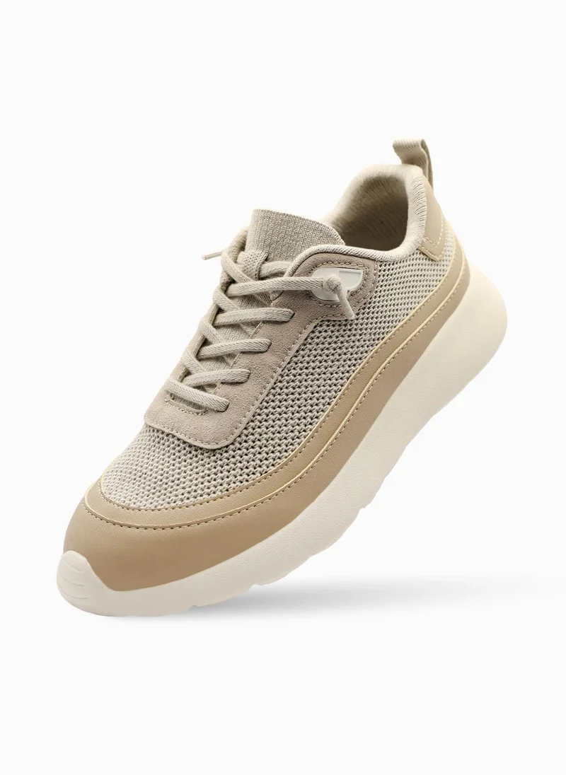 DUOZOULU  Cloud Ripple Wool Trainer  | Best Price UAE