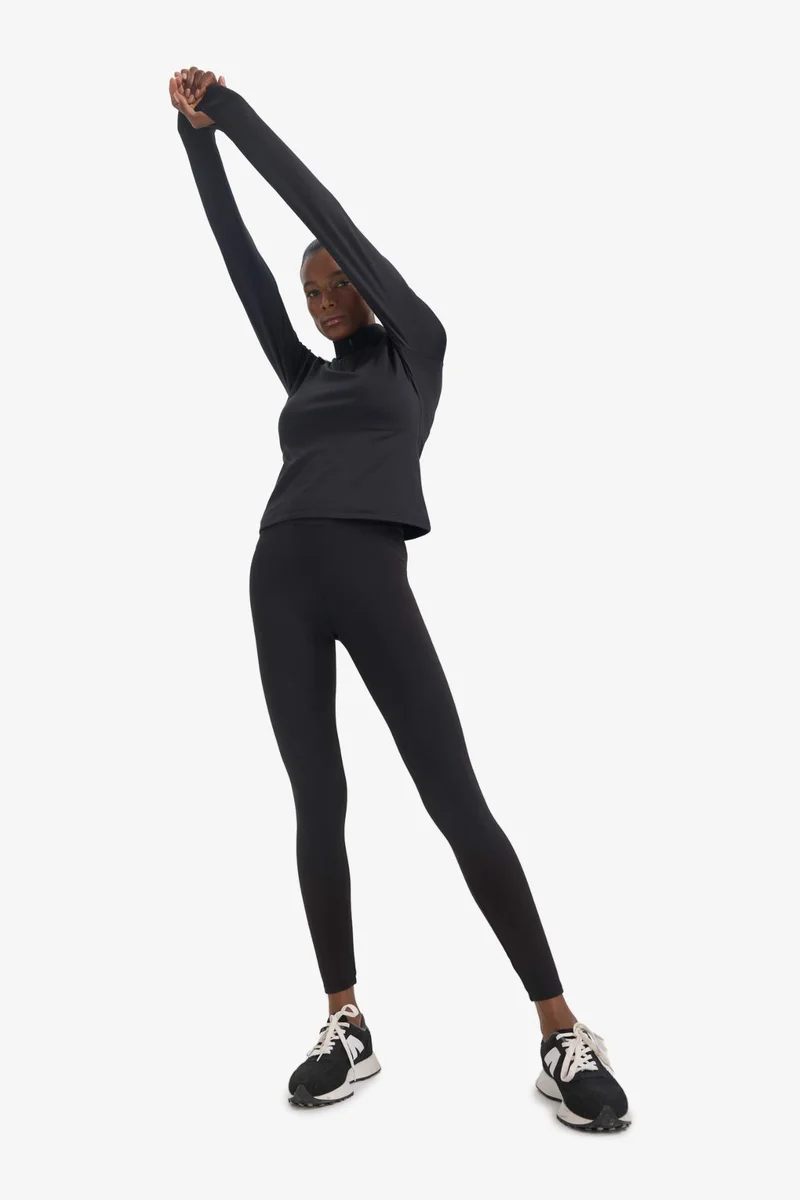 ديفاكتو DeFactoFit Standard Fit Zip-Up Sports T-Shirt