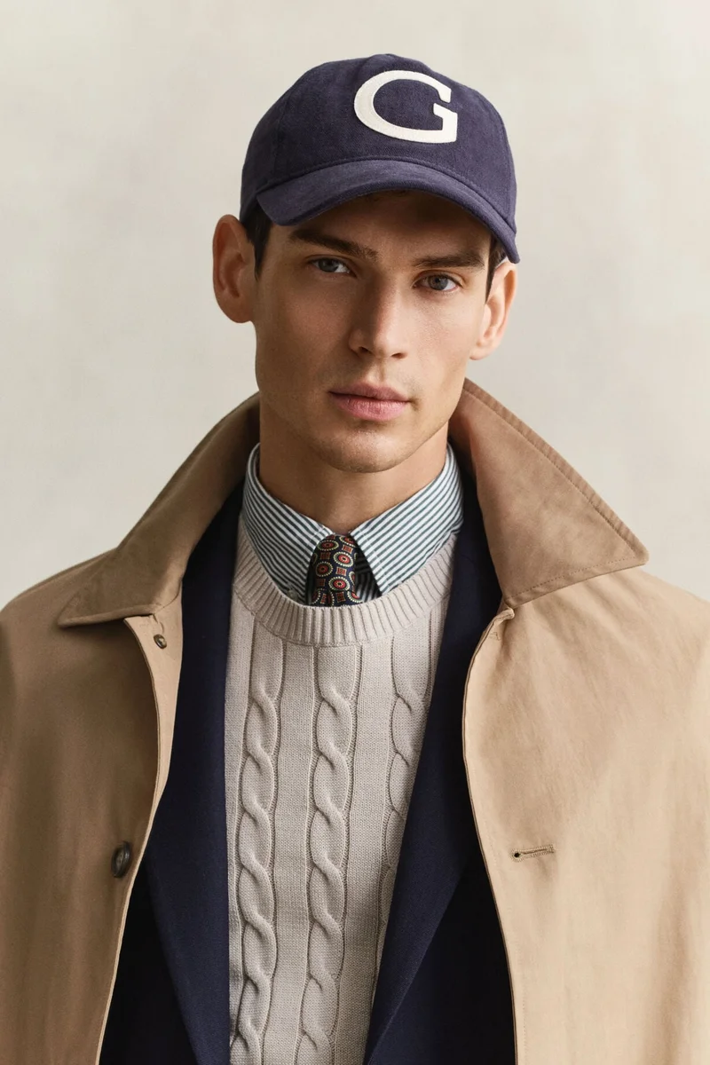 Gant G Badge Moleskin Cap