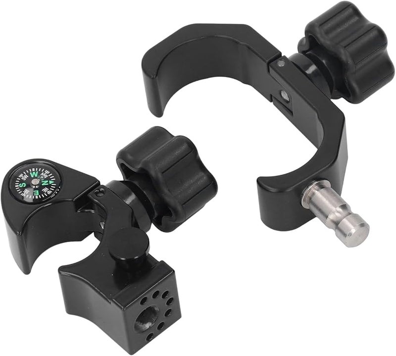 Aluminum Alloy GPS RTK Data Collector Bracket Mount for 70 90mm Controllers Portable Range Pole Cradle - Image 4