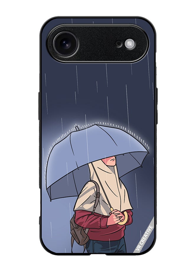 Protective Case Cover For Apple iPhone 17 Air Rainy Days Design Multicolour