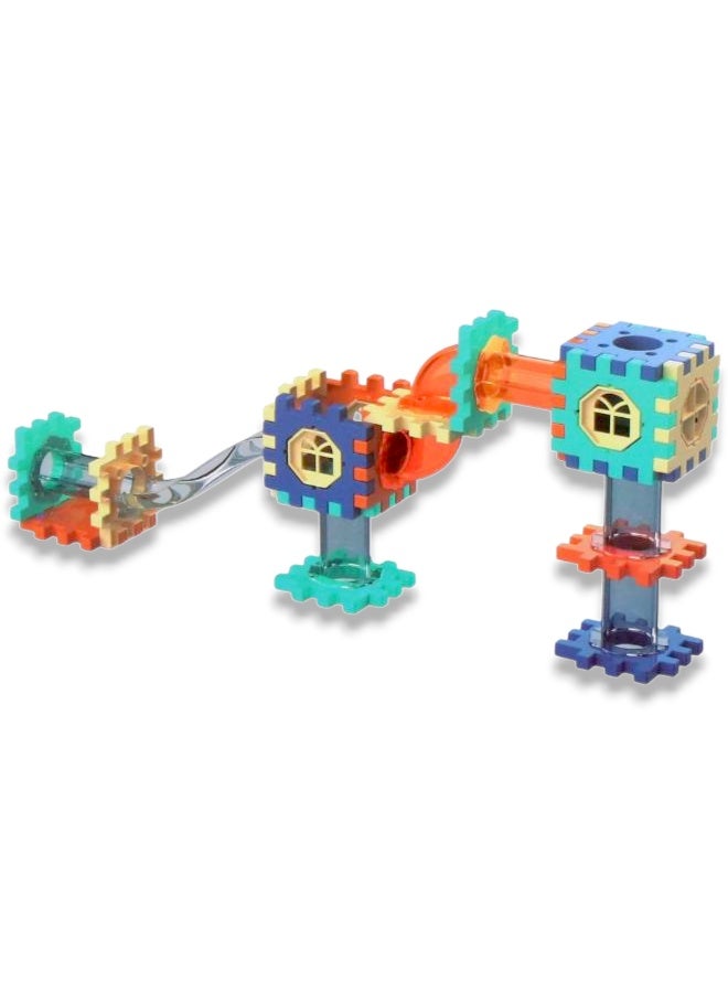 مكعبات بناء مسار الكرة الملونة - Image 3