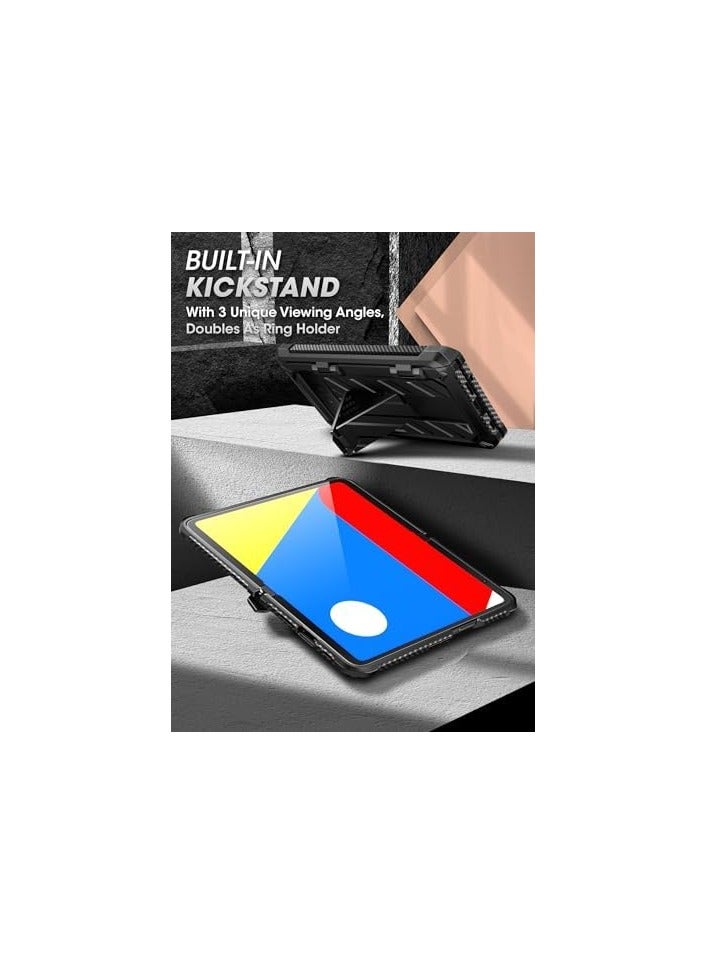 سوبكيس حافظة SUPCASE Unicorn Beetle Pro Series مصممة لهاتف Google Pixel Fold (2023)، حافظة حماية متينة بطبقة مزدوجة لكامل الجسم مع واقي شاشة مدمج - أسود - Image 3