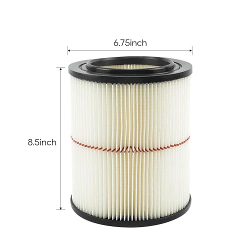 Netezza 17816 Replacement Filter For Craftsman 9-17816 Wet/Dry Vacuum Cleaner Fit 5 gallon,1 pack - Image 3
