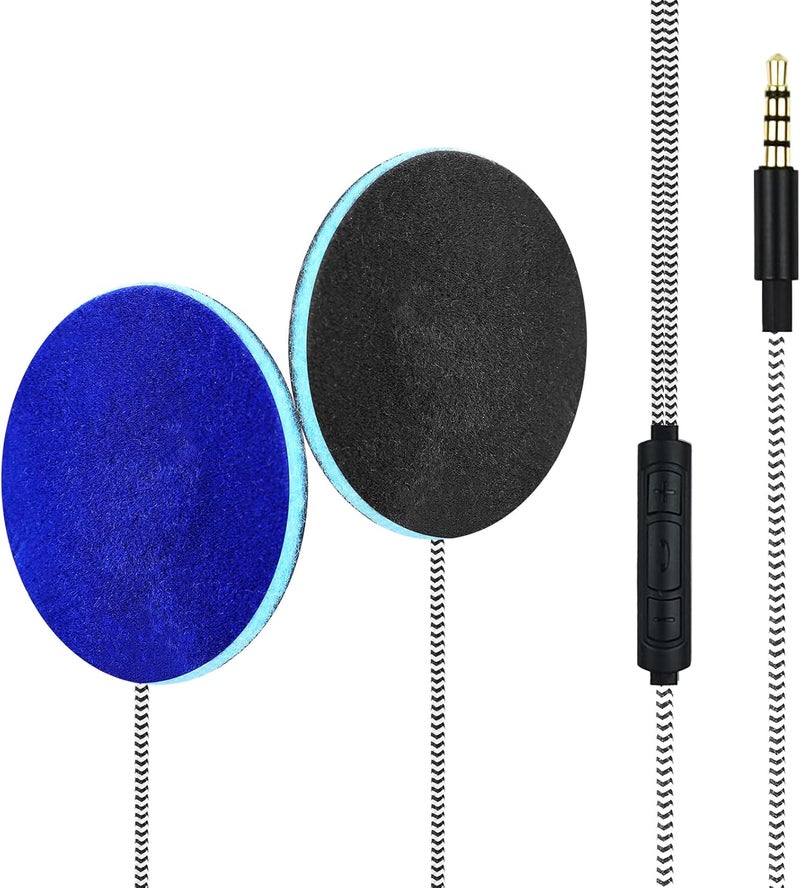 MMUSS Sleep Headphones with Music Headband with Ultra Thin Stereo Speakers Control Button.Perfect for Sleeping,Sports,Air Travel,Meditation and Relaxation (SHButton Pink 3.5mm) - Image 5
