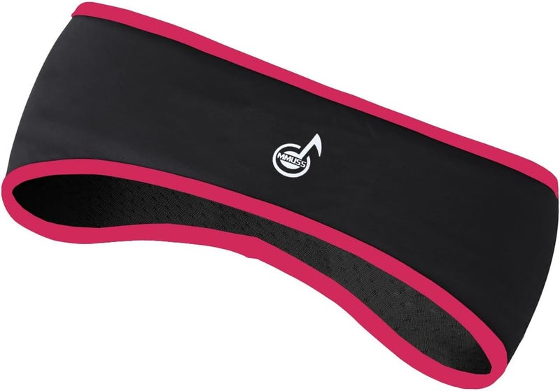 MMUSS Sleep Headphones with Music Headband with Ultra Thin Stereo Speakers Control Button.Perfect for Sleeping,Sports,Air Travel,Meditation and Relaxation (SHButton Pink 3.5mm) - Image 3