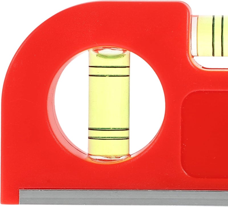SOLUSTRE Hanging Line Level Bubble Level Levelling Instrument for Layout Brick Flooring Decking Backyard Construction with Red Indicator - Image 3