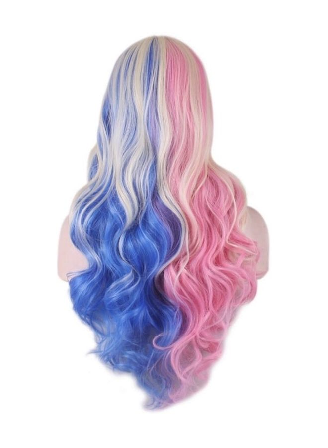 NIBEMINENT Movie Clown Female Suicide Squad Harleen Quinzel Halle Quinn Gradient Cos Multi Color - Image 3