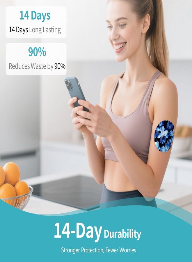 Kooloba Over Patches for Dexcom G7 - Adhesive Patches for Dexcom G7 Waterproof with Easy-Peel Tab Pre-Cut,Stelo Flexible CGM Tape,Long-Lasting for 10-14 Day 20pcs,Astralora - Image 5