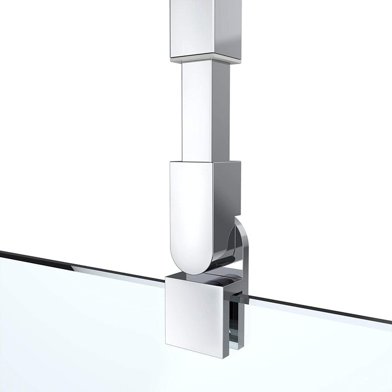 Shower Support Bar: 300-450mm Adjustable Length - Premium Rust-Free 304 Stainless Steel Shower Door Stabilizer for Humid Bathroom Spaces, Tempered Glass 6mm-10mm - Image 3