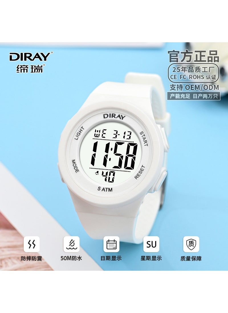 Waterproof Sports Card White 