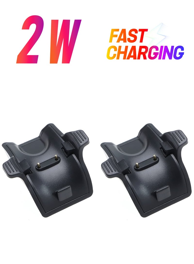 Excefore Charger Docks Replacement, 2Pcs Replacement Charger Dock Compatible with Huawei Honor, Magnetic Charging Stand with USB Charger Cable, 5V 0.5A Electronic Accessories Black - Image 1