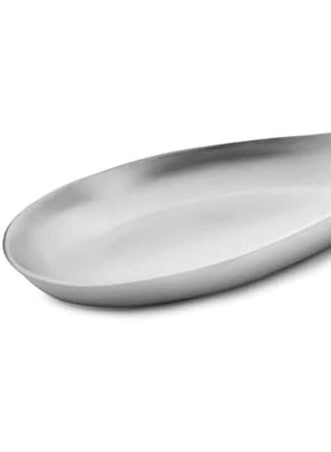 كويزين أرت الفولاذ المقاوم للصدأ ملعقة بقية أدوات المائدة المطبخ ملعقة حامل ملعقة شوربة بقية أواني أدوات المائدة حامل فضية لامعة - Image 2