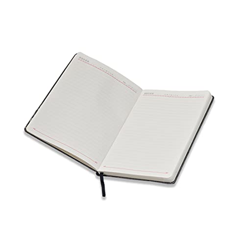 COI Grey A5 Undated Diary | Planner Ruled for Gift for Office Going Men & Women with Pen - Image 4