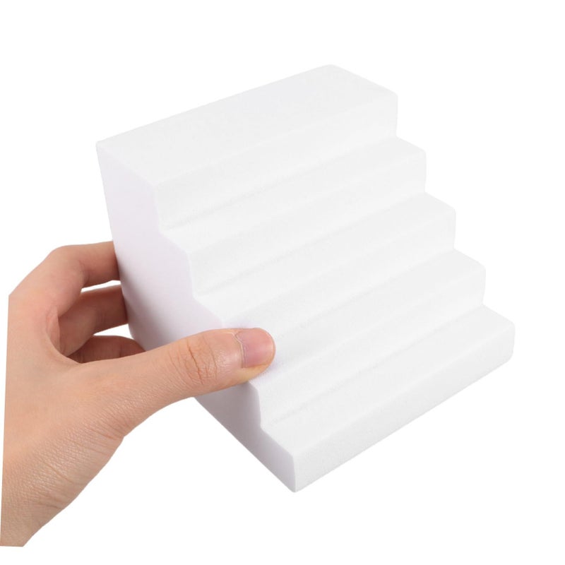 Geometric Foam Photo Prop Backdrop For Jewelry Makeup Studio Photography White - Image 5
