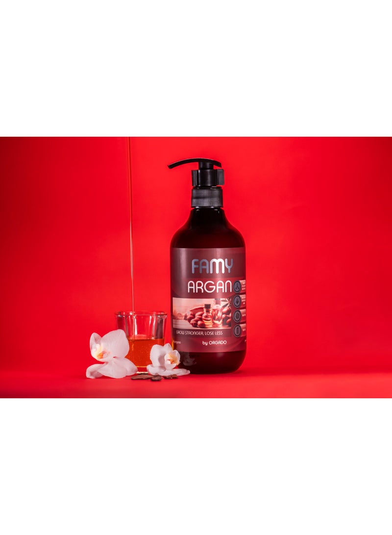FAMY Argan Shampoo For Dry Lifeless Hair - Image 2