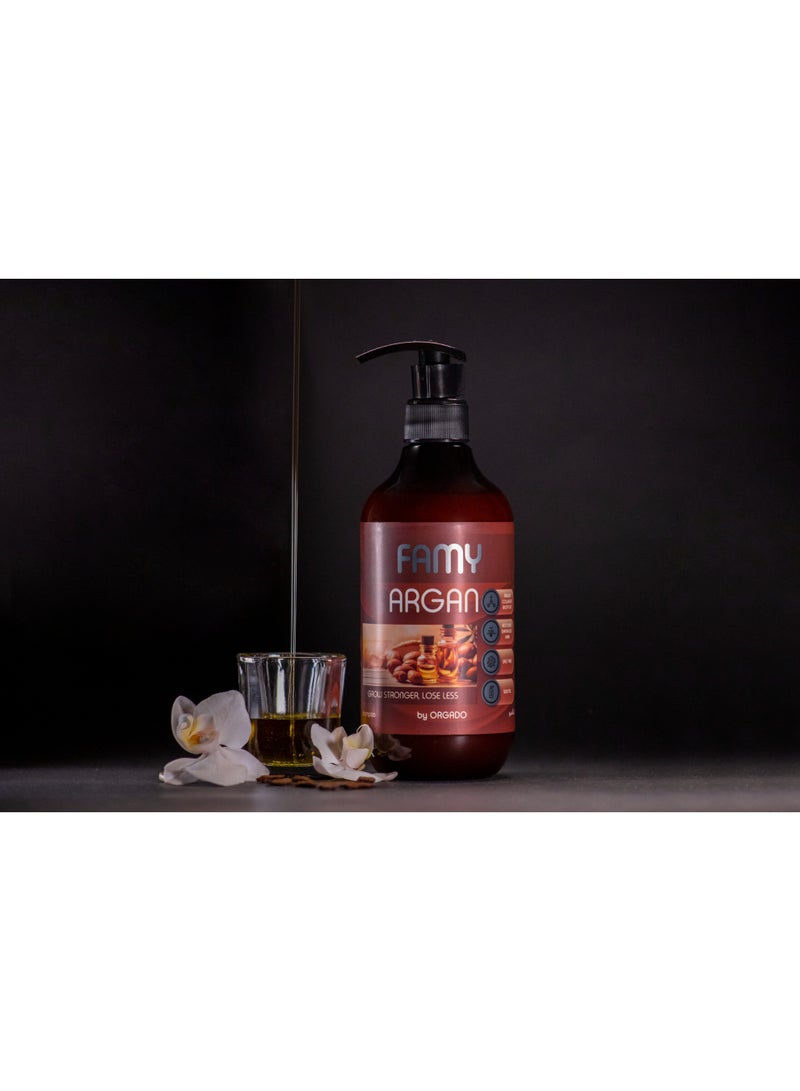 FAMY Argan Shampoo For Dry Lifeless Hair - Image 3
