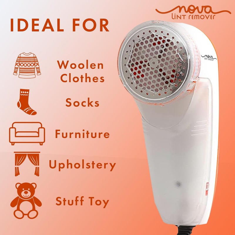 NOVA LINT REMOVER Nova Lint Remover for Clothes Fabric Cleaner for Woolen Clothes 1 Year Warranty - Image 4