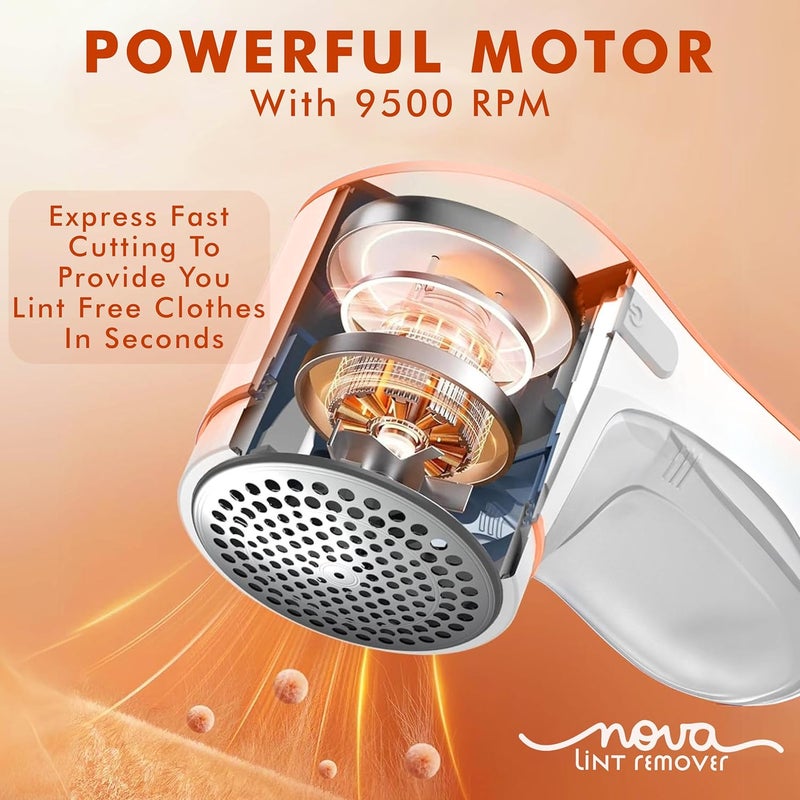 NOVA LINT REMOVER Nova Lint Remover for Clothes Fabric Cleaner for Woolen Clothes 1 Year Warranty - Image 5
