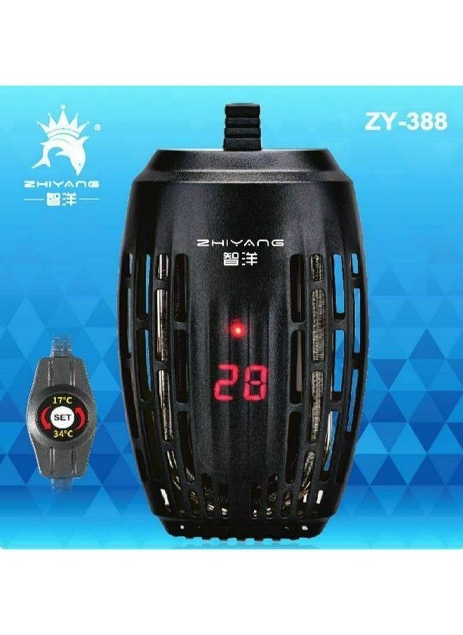 ZHIYANG B&K Digital Aquarium Heater Mini Automatic Temperature Controller Thermostat Submersible Water Heating Rod for Fish Tank  - Image 2