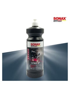 SONAX SONAX Profiline CutMax 6/4 1000ml Removes Sanding Marks of up to P1500 For Highest Cutting and Polishing results Sonax 02463000  - Image 1