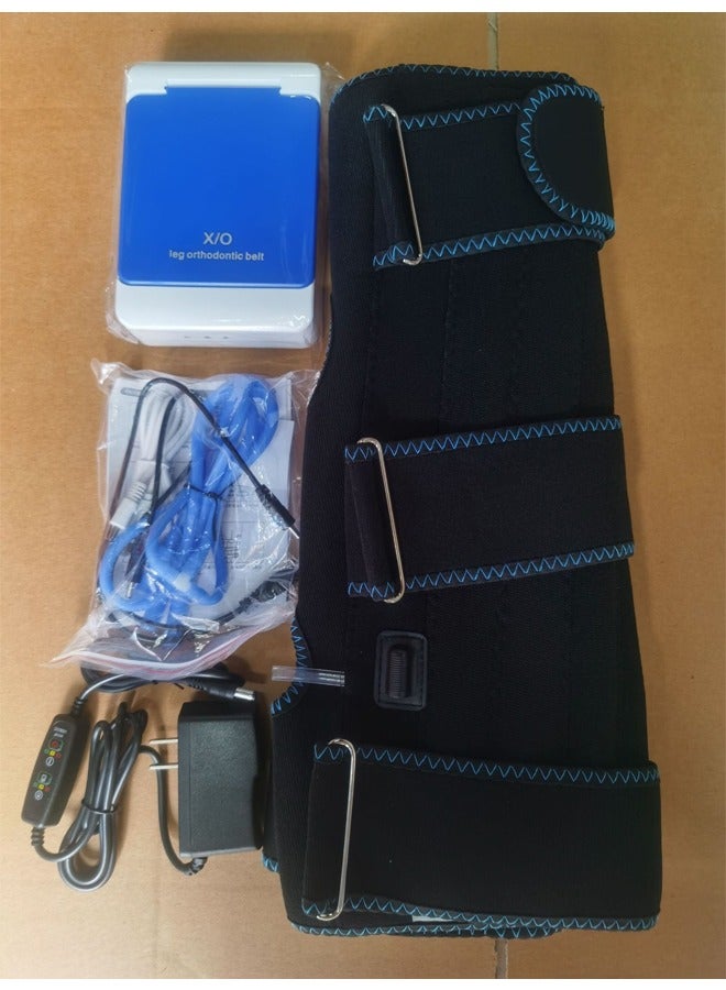 إن كي أكس حزام مصحح وضعية الساقين قابل للتعديل، ضمادة على شكل الركبتين للرجال والنساء البالغين - Image 3