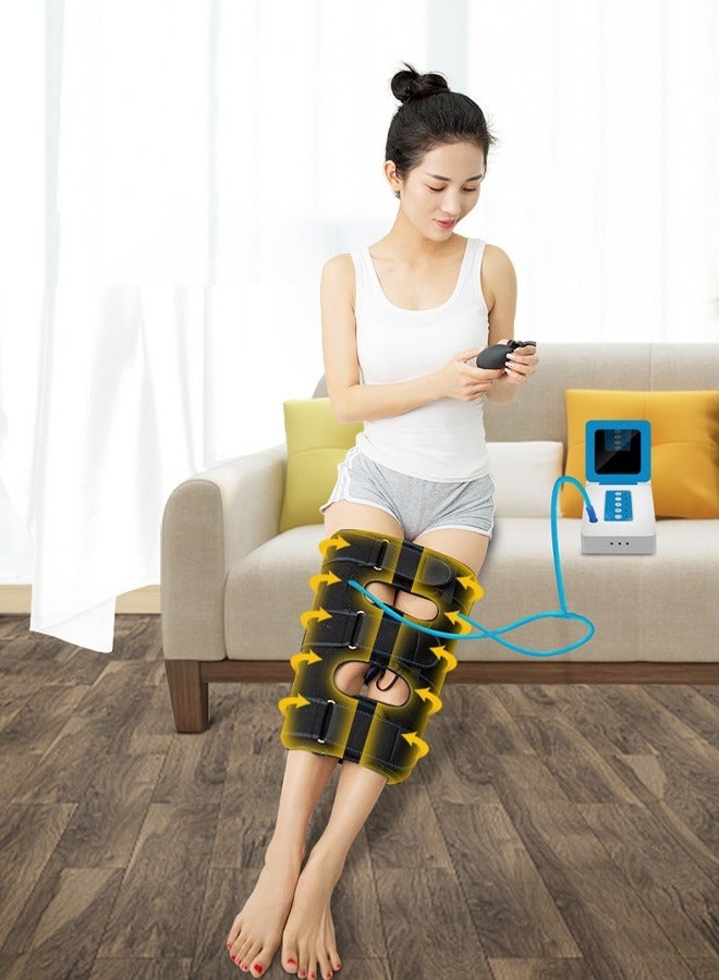 إن كي أكس حزام مصحح وضعية الساقين قابل للتعديل، ضمادة على شكل الركبتين للرجال والنساء البالغين - Image 4
