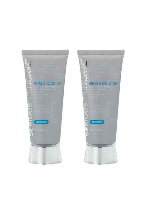 Serious Skincare Firm A Face XR - Instant Skin Tightener - Reduce and Smooth Appearance of Fine Lines, Wrinkles and Enlarged Pores - Temporary and Invisible Lift for Face and Neck - 3.2 Fl Oz