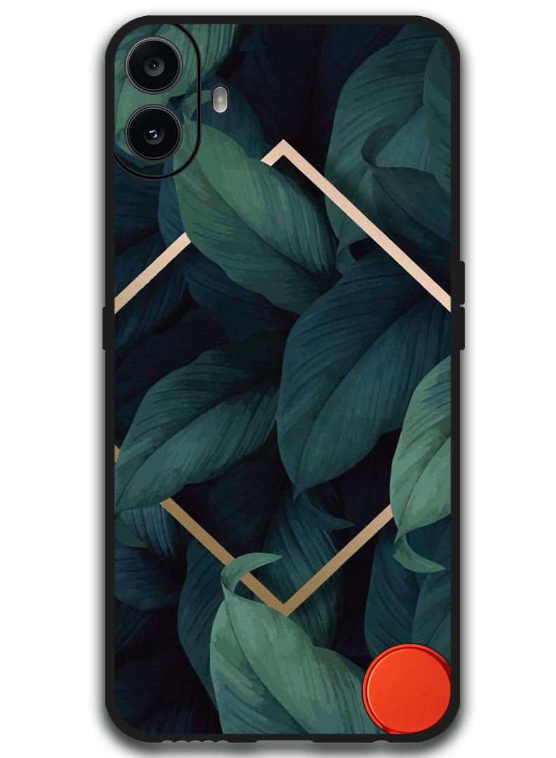 Theodor Protective Case Anti Scratch Shock Proof Bumper Cover For Nothing CMF Phone 1 Leaves with frame - Image 1