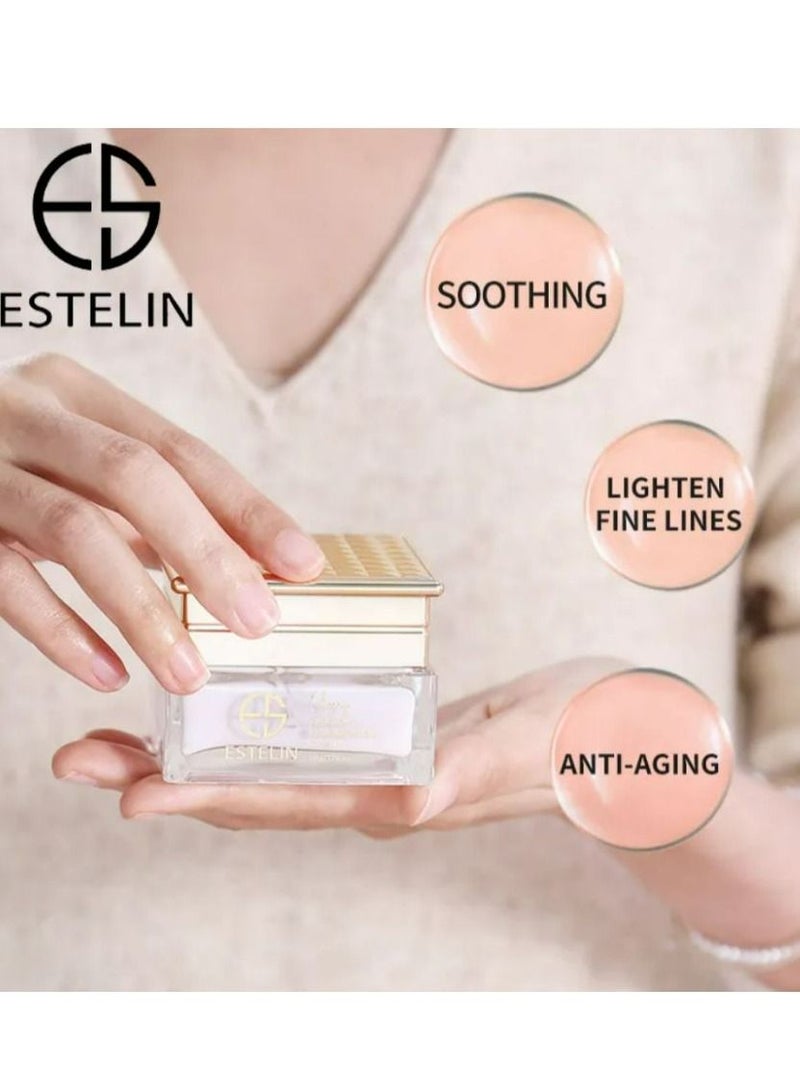 ESTELIN Cherry Blossoms Micro-Nutritive Regeneration Cream Moisturizing nourishing Smoothing Facial Cream 50 g - Image 3