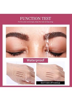 QiBest 2 Pcs Clear Eyebrow Setting Gel with Brush, Clear Brow Fix Gel, Transfer Proof Eyebrow Mascara Long Lasting Waterproof and Sweat Proof Eyebrow Repair Liquid Brows Styling  - Image 4