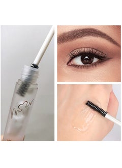 QiBest 2 Pcs Clear Eyebrow Setting Gel with Brush, Clear Brow Fix Gel, Transfer Proof Eyebrow Mascara Long Lasting Waterproof and Sweat Proof Eyebrow Repair Liquid Brows Styling  - Image 5