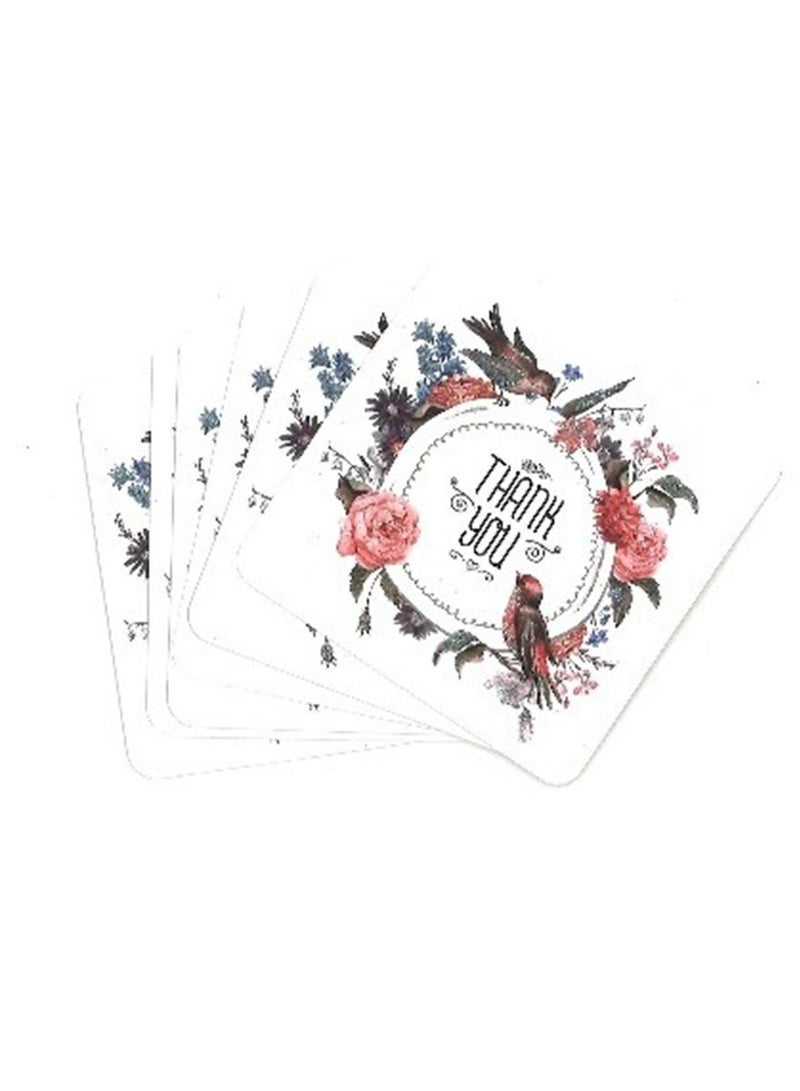SOD 6-Piece Mini Thanks Greeting Card With Envelope Set - Image 2