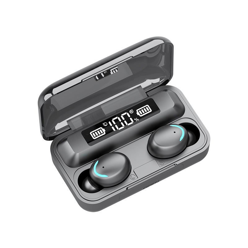 سماعة بلوتوث لاسلكية ثلاثية الأبعاد F9 True Wireless Stereo بتقنية بلوتوث 5.0 سماعات أذن ذكية صغيرة للرياضة داخل الأذن - Image 1