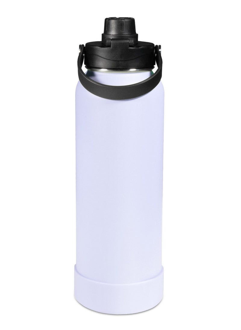 WAICEE Thistle Purple Reusable Bottle - Insulated, Large Capacity, Leak-Proof, Stylish, Durable, Eco-Friendly 1200Ml - Image 3