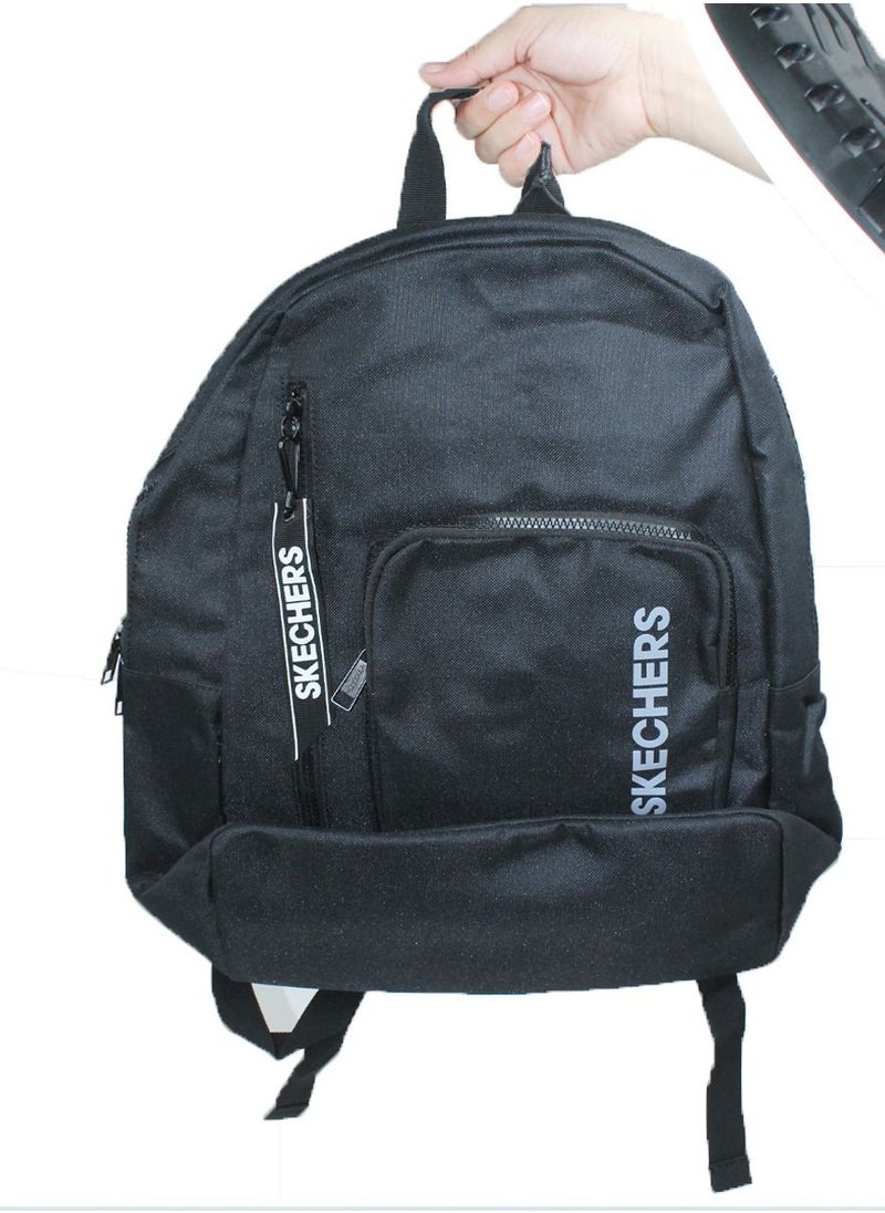 SKECHERS - Skechers Backpack For Sports, School And Travelling With Adjustable Shoulder Straps And 5 Different Compartments Offer Ample Space Suitable For Men Women And Kids Durability Style Comfort At One Place - Image 1
