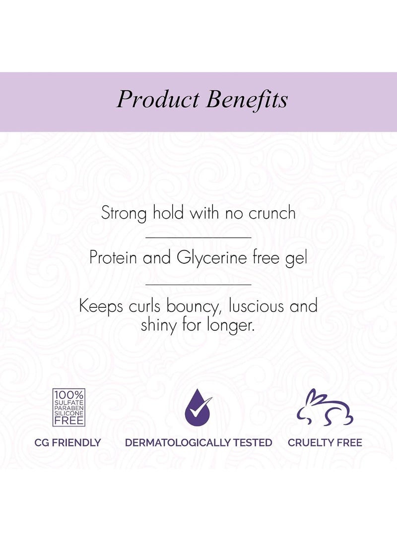 كيرل أب جل الشعر كيرل أب ألترا ديفاينينغ - جل شعر ببذور الكتان لتثبيت قوي - للشعر الجاف والمجعد والمتموج - خالي من الكبريتات والبارابين والسيليكون (100 مل) - Image 4