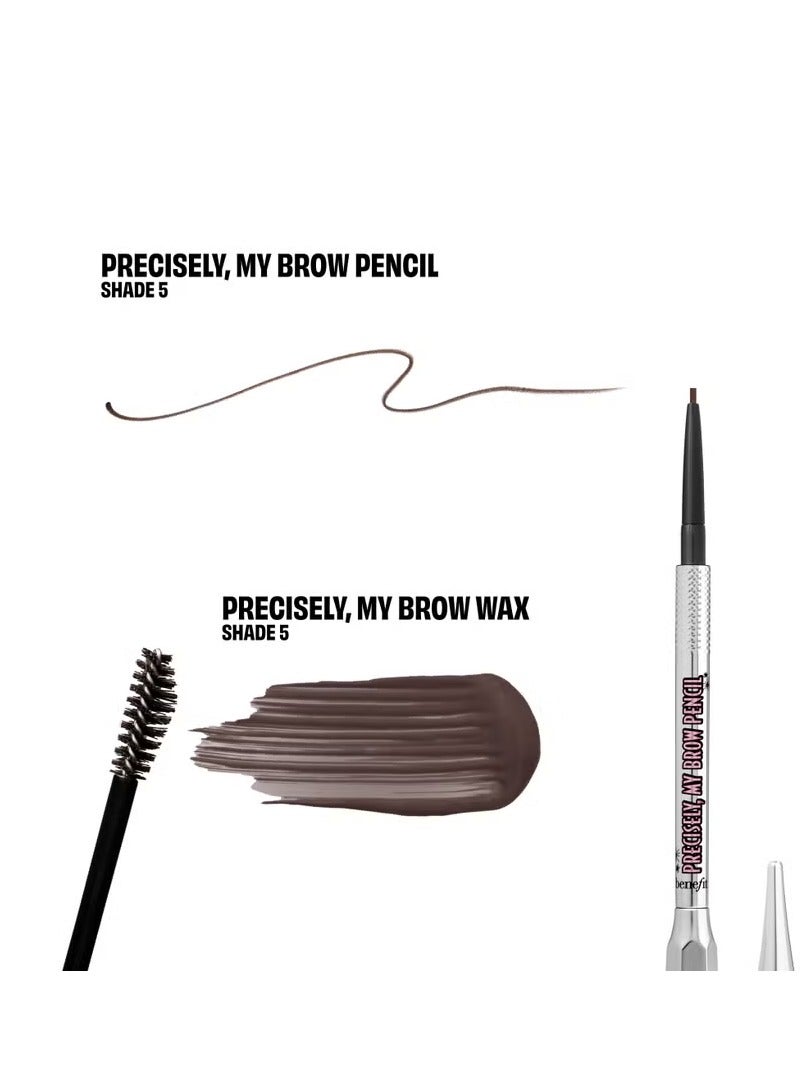 بينيفت مجموعة Precisely My Brow Pack - قلم حواجب وشمع ثنائي اللون 5 - Image 2