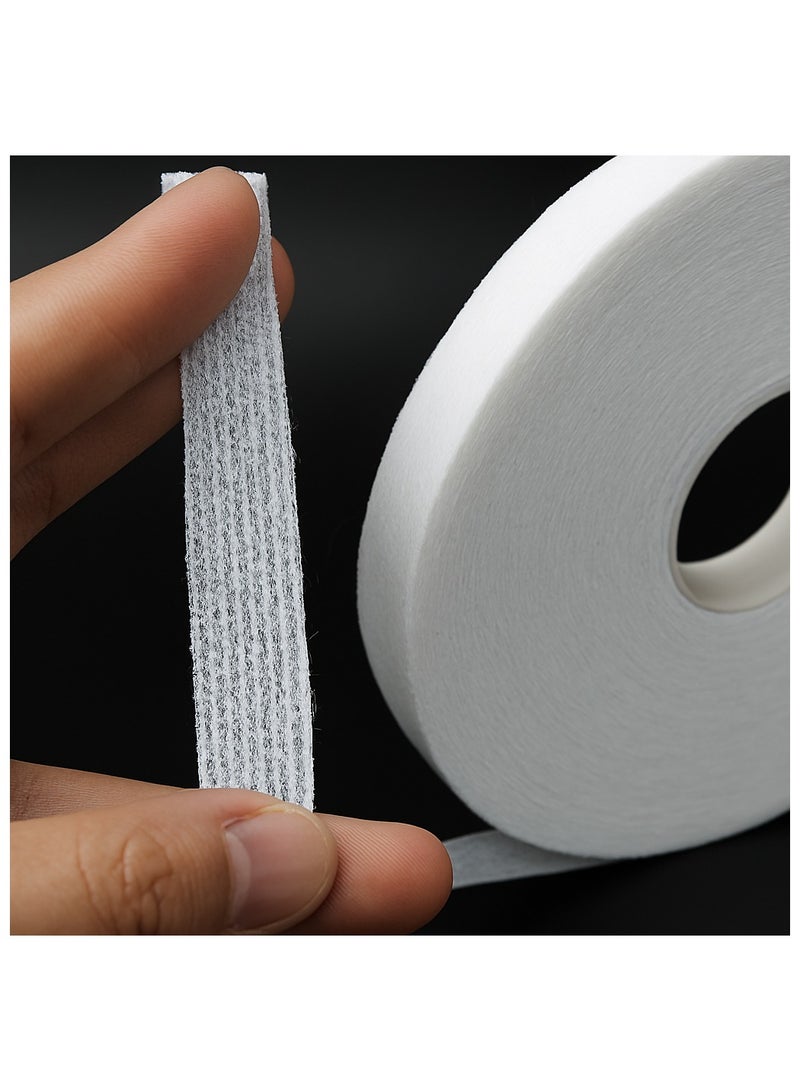 2 Pcs Iron-On Hemming Tape - White & Black - Fusible Interlining Set 160 Yards - Image 2