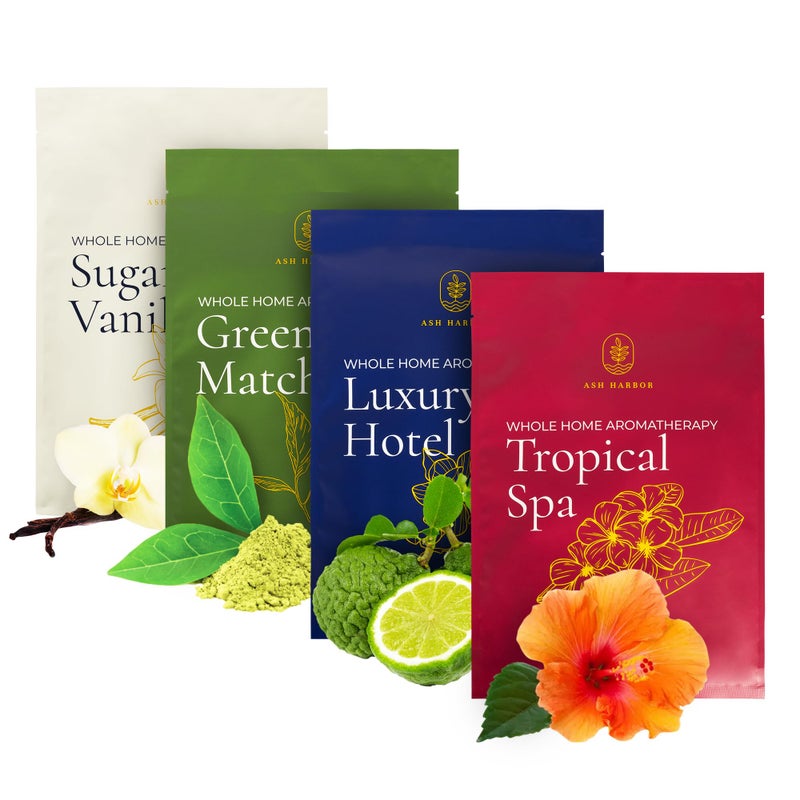 Ash Harbor Whole House Aromatherapy Variety Pack - Filter Fresh Whole Home Air Freshener System - HVAC Vent Freshener for Home AC - House Air Fresheners Smell Good for Office, & More by Ash Harbor - Image 1