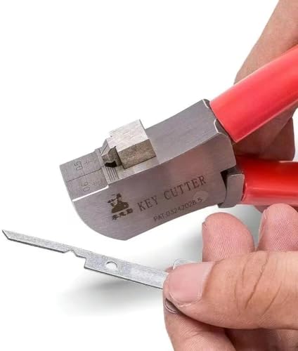 AVETUL Key Cutter Stainless Steel Cutting Pliers Cutting Tool with Scale for Modification 05 to 06mm and Center Line Key Cutting Machine for Cars Vehicles Car Key Maker - Image 3