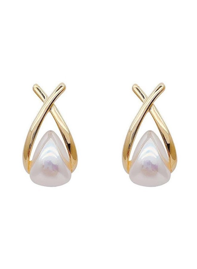 AMAAL Korean Earrings set for Women & Girls Ladies | Designer Statement Crystal Earing beads | Stylish Ear Rings Jewellery for woman Accessory | Valentine Gift for Girlfriend couple -311 - Image 1