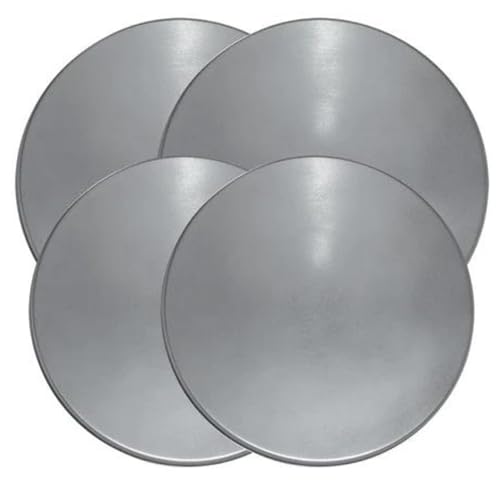 Range Kleen 550 Stainless Steel Round Burner Kovers, Set of 4 - Image 1