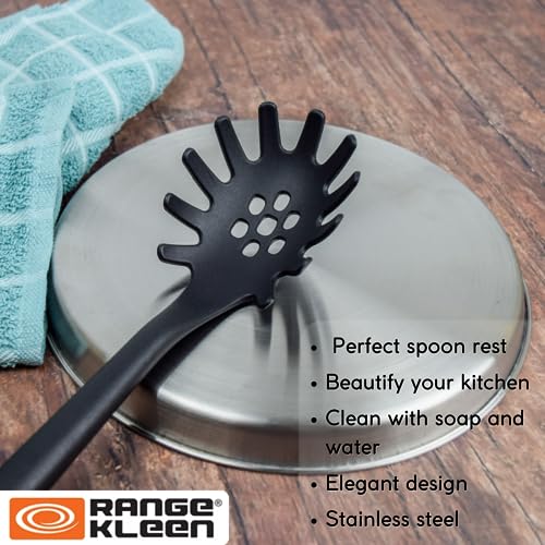 Range Kleen 550 Stainless Steel Round Burner Kovers, Set of 4 - Image 5