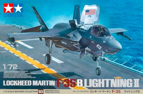 Tamiya 60793 172 F35B Lightning II Faithful Replica Plastic Kit Crafts Model Kit Assembly Unpainted - Image 1