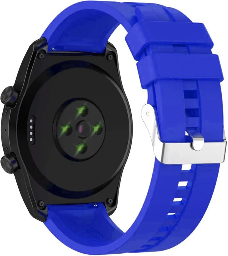 Forzacase Huawei Watch GT5 46 Compatible with Buckle Stripe Pattern Silicone Strap - FC369