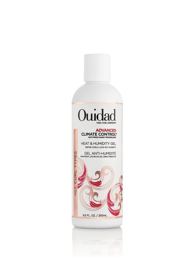 Ouidad OUIDAD Advanced Climate Control Heat & Humidity Gel Travel Size - 8.5 fl oz, Curly Hair Gel, Anti-Frizz Nano Technology, Locks Out Humidity, Crunch-free Styling Gel, For All Curl Types  - Image 1