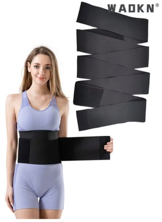 Waist Trainer Women, Waist Cincher Belt Shapewear Body Shaper Sports Girdles Waist Trimmer Postpartum Belly Wrap Adjustable Comfortable Lumbar Waist Support Belt for Slimming，Fitness Workout,Elastic Waistband for Sports,Fitness, Abdominal Tightening, Women'S Wrapped Abdominal Exercise Belt, Slimming Thin Shaping Belt Adjustable Fat Burning Shaping Waistband(Black) - pzsku/Z528673C71DDF6D475D78Z/45/1747281137/e9f5209e-cc26-4ffb-8a0e-4dec3936acb2